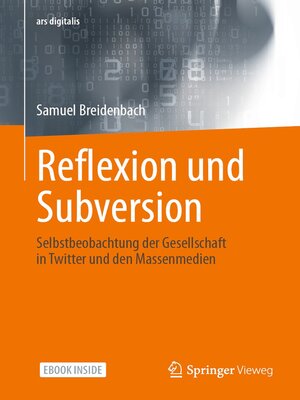 cover image of Reflexion und Subversion